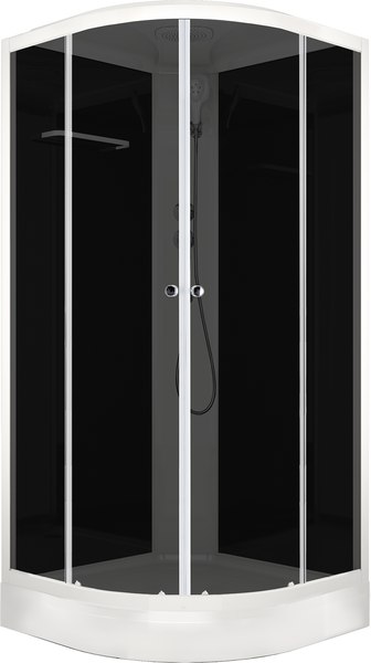 Душевая кабина Domani-Spa Delight Slim 88 80x80 / DS01DS88LBT00 - фото