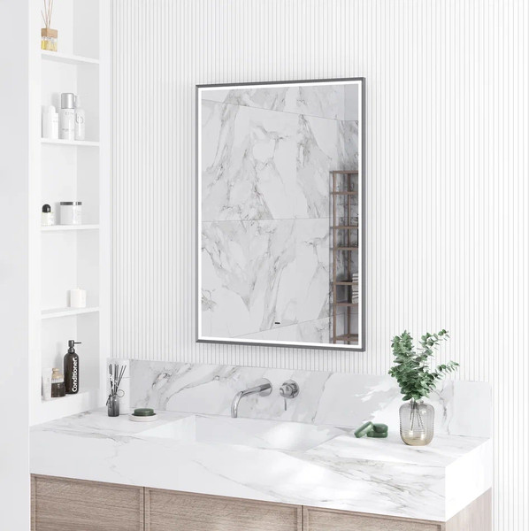 Зеркало Континент Stage Black Led 70х100 - фото