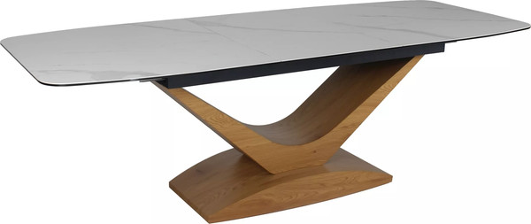 Обеденный стол Signal Dolce Ceramic Statuario Venato 180-240x95x76