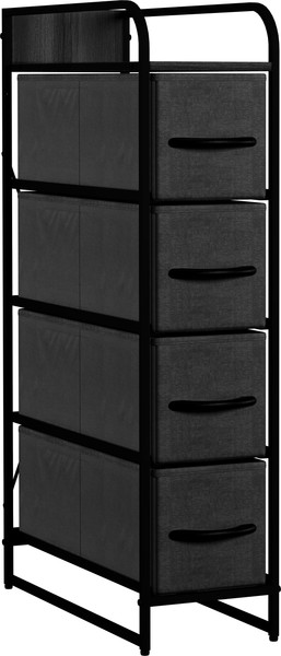 Комод Импэкс Leset Ноа узкий 4 ящика - фото