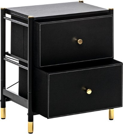 Прикроватная тумба Импэкс Нирита/Хайди 2 ящика