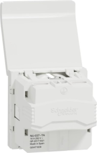 Розетка Schneider Electric Unica Modular NU303718TA