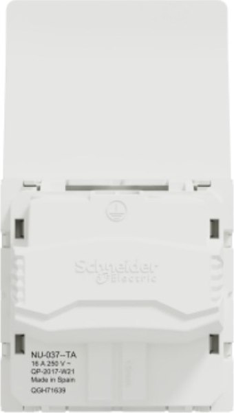 Розетка Schneider Electric Unica Modular NU303718TA