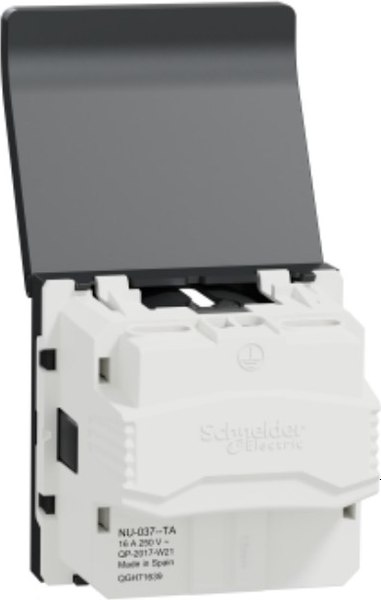 Розетка Schneider Electric Unica Modular NU303754TA