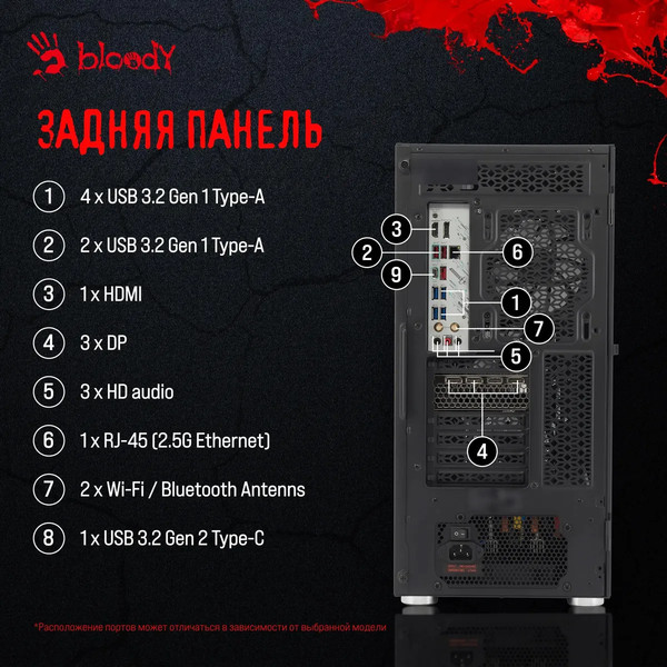 Игровой системный блок Bloody BD-PC RB65C2 MT Ryzen 5 (2086010)