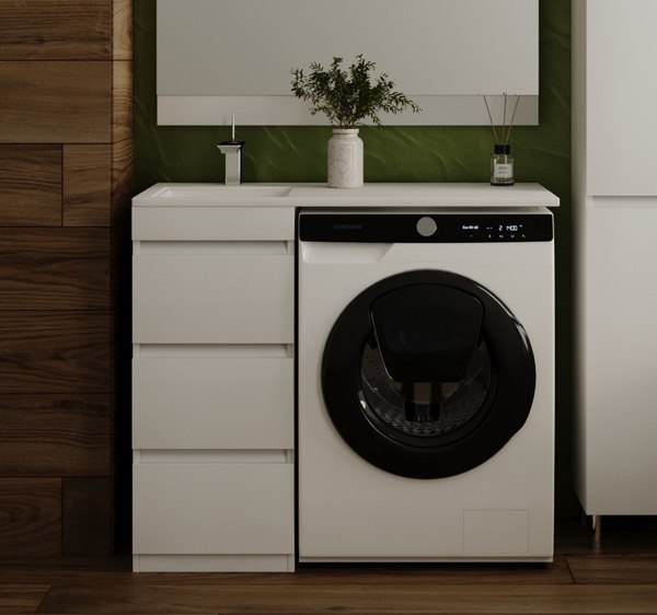 Тумба под умывальник Symbolite Даллас 100 Люкс Plus 3 ящика - фото