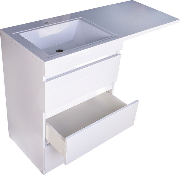 Тумба под умывальник Symbolite Даллас 120 Люкс Plus 3 ящика