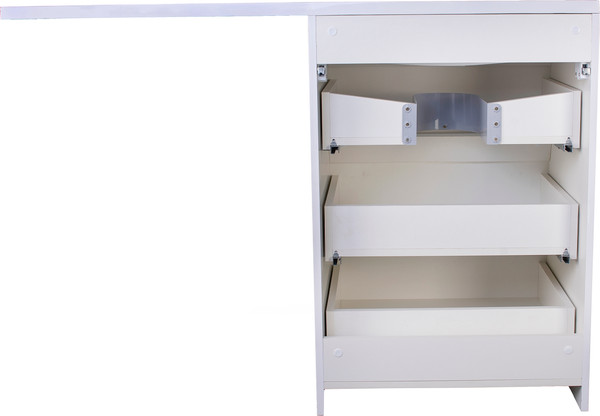 Тумба под умывальник Symbolite Даллас 120 Люкс Plus 3 ящика