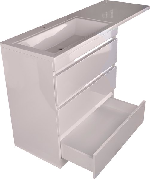 Тумба под умывальник Symbolite Даллас 140 Люкс Plus 3 ящика