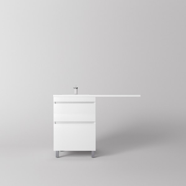 Тумба под умывальник Symbolite Даллас Леон 120 Люкс Plus