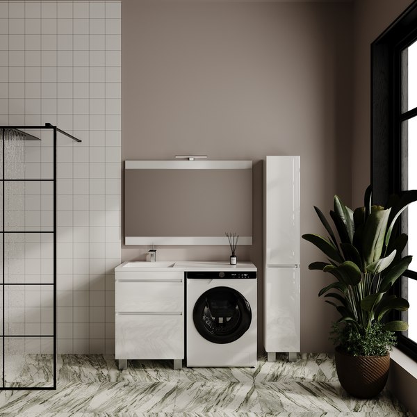 Тумба под умывальник Symbolite Даллас Леон 120 Люкс Plus