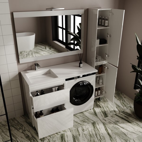 Тумба под умывальник Symbolite Даллас Леон 120 Люкс Plus