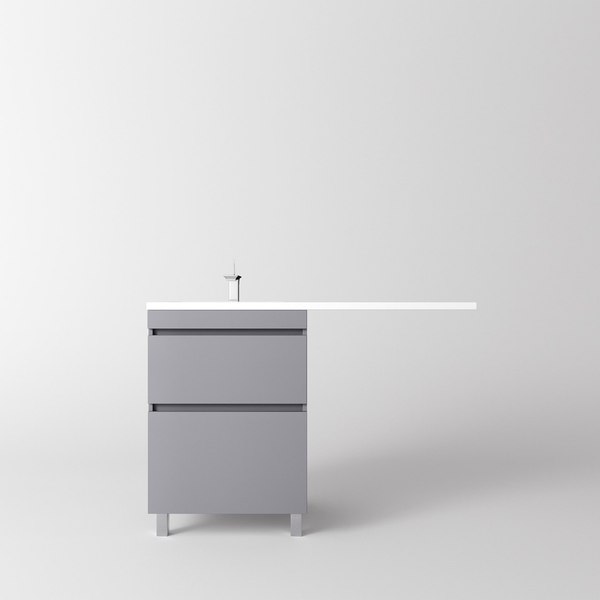 Тумба под умывальник Symbolite Даллас Леон 120 Люкс Plus