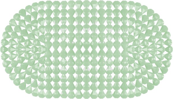 Коврик на присосках Вилина Капля 6804 - фото