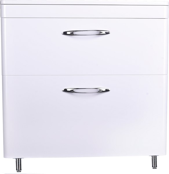Тумба под умывальник Symbolite Каре 80 Люкс Plus 2 ящика - фото