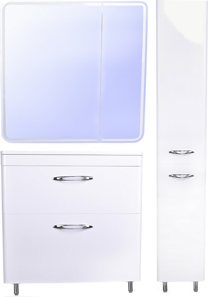 Тумба под умывальник Symbolite Каре 80 Люкс Plus 2 ящика