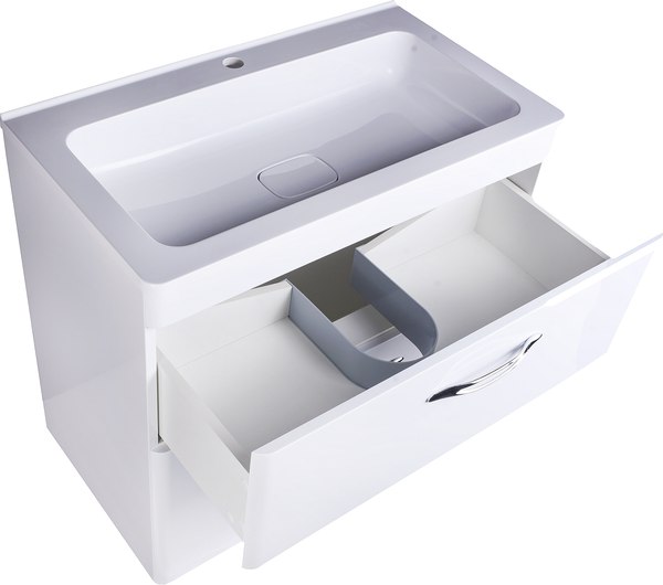 Тумба под умывальник Symbolite Каре 80 Люкс Plus 2 ящика