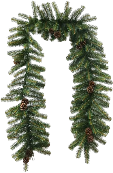 Гирлянда еловая Neon-Night С шишками 307-221 - фото