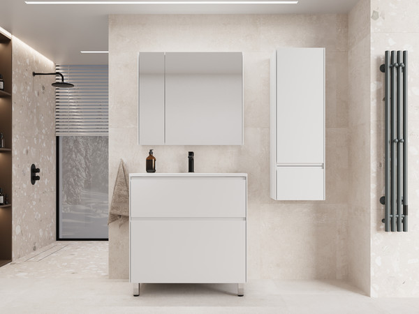 Тумба под умывальник Symbolite Лима 100 Line Plus 2 ящика