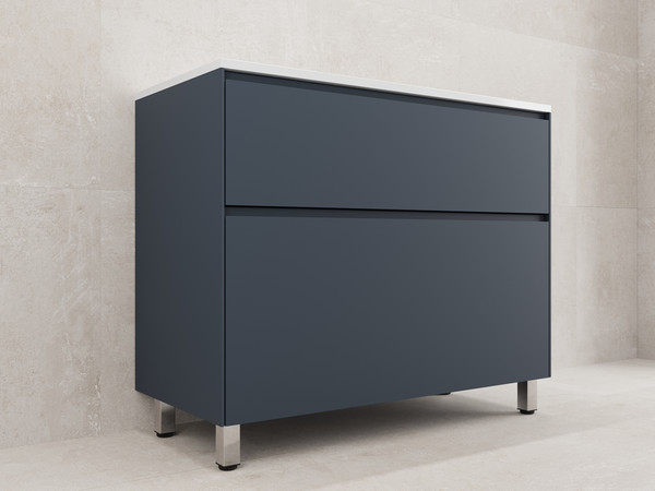 Тумба под умывальник Symbolite Лима 100 Line Plus 2 ящика