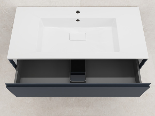 Тумба под умывальник Symbolite Лима 100 Line Plus 2 ящика