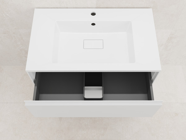 Тумба под умывальник Symbolite Лима 80 Line Plus 2 ящика