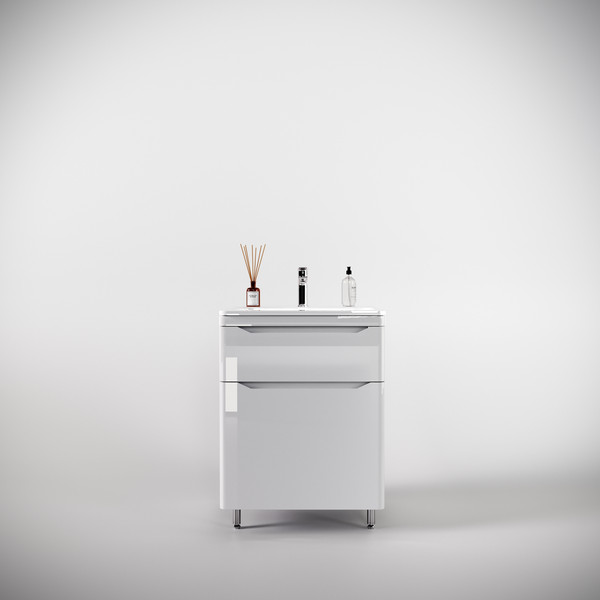 Тумба под умывальник Symbolite Марелла 60 Люкс Plus 2 ящика