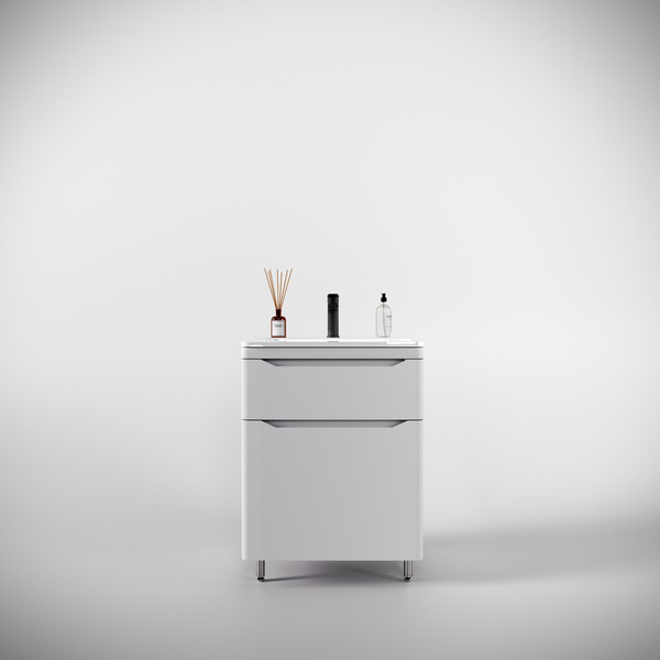 Тумба под умывальник Symbolite Марелла 60 Люкс Plus 2 ящика