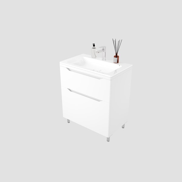 Тумба под умывальник Symbolite Марелла 70 Люкс Plus 2 ящика