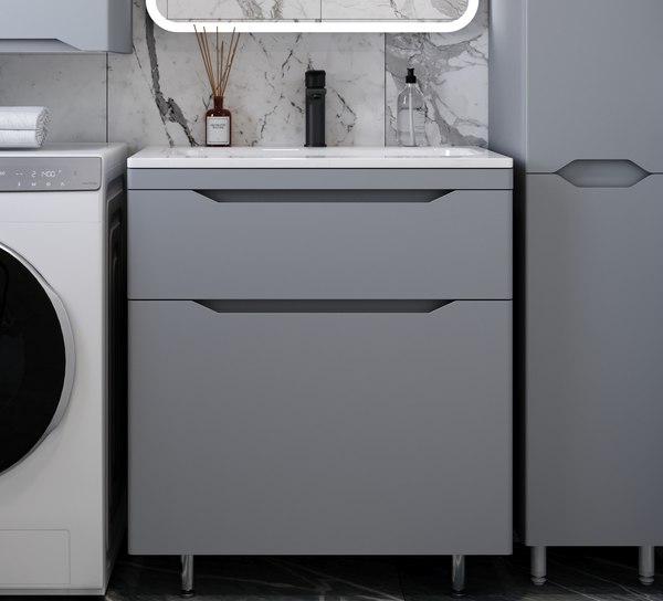 Тумба под умывальник Symbolite Марелла 70 Люкс Plus 2 ящика - фото