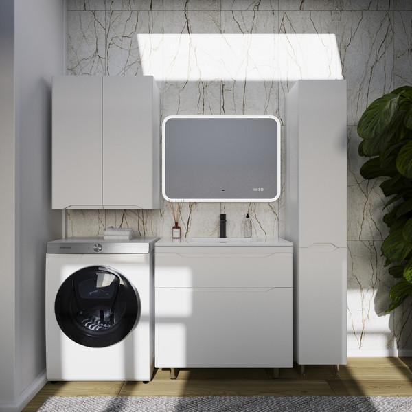 Тумба под умывальник Symbolite Марелла 80 Люкс Plus 2 ящика