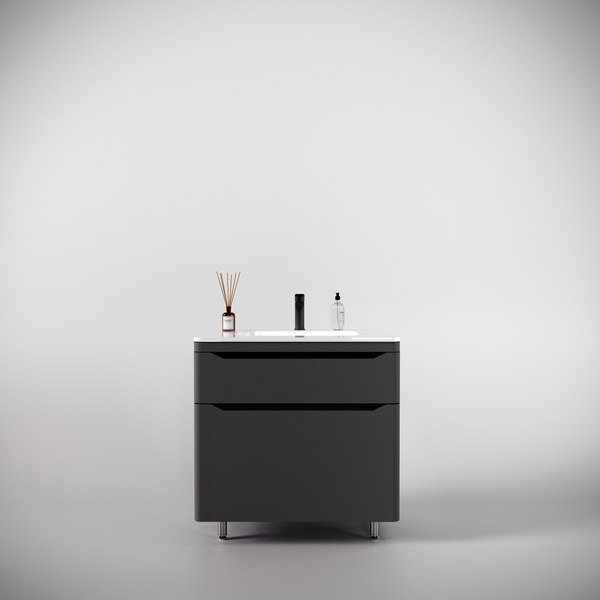 Тумба под умывальник Symbolite Марелла 80 Люкс Plus 2 ящика