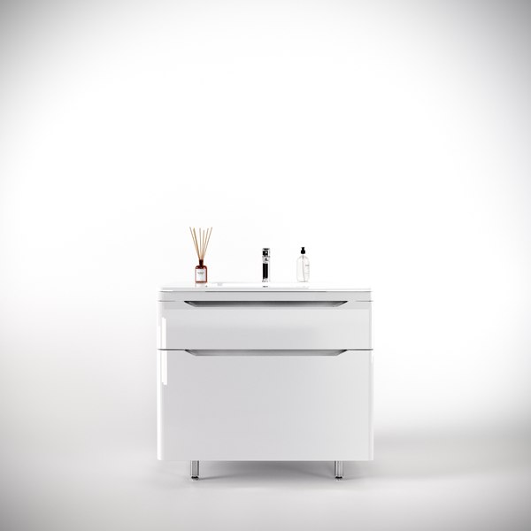 Тумба под умывальник Symbolite Марелла 90 Люкс Plus 2 ящика