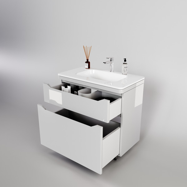 Тумба под умывальник Symbolite Марелла 90 Люкс Plus 2 ящика