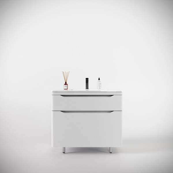 Тумба под умывальник Symbolite Марелла 90 Люкс Plus 2 ящика