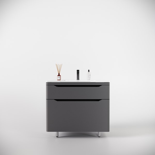 Тумба под умывальник Symbolite Марелла 90 Люкс Plus 2 ящика