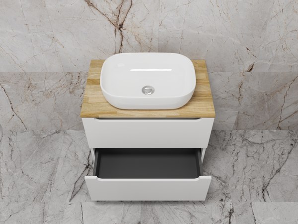 Тумба под умывальник Symbolite Бали 70 2 ящика со столешницей