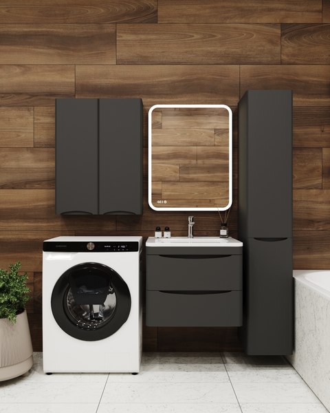 Тумба под умывальник Symbolite Бергамо мини 60 Люкс Plus 2 ящика