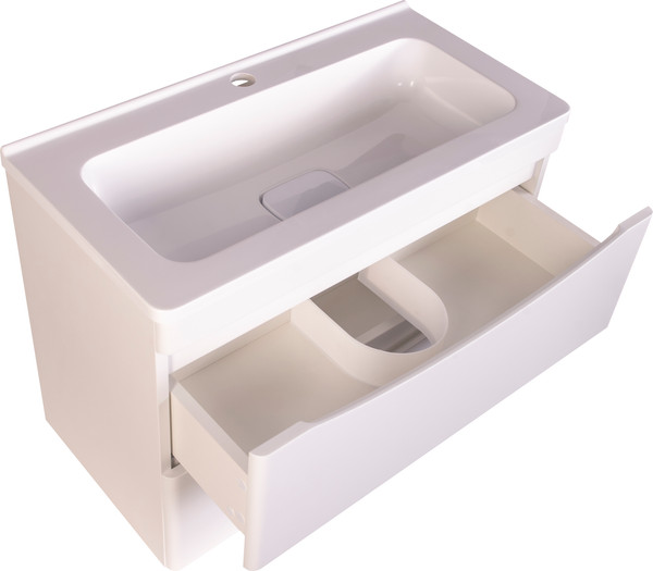 Тумба под умывальник Symbolite Бергамо мини 70 Люкс Plus 2 ящика