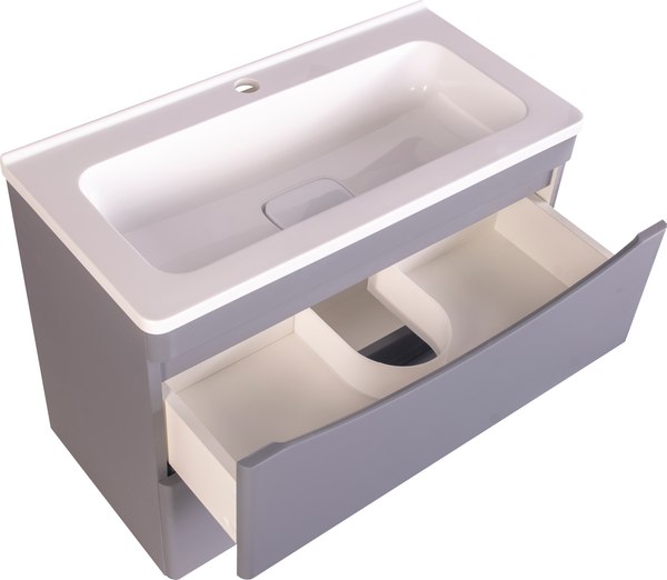 Тумба под умывальник Symbolite Бергамо мини 70 Люкс Plus 2 ящика