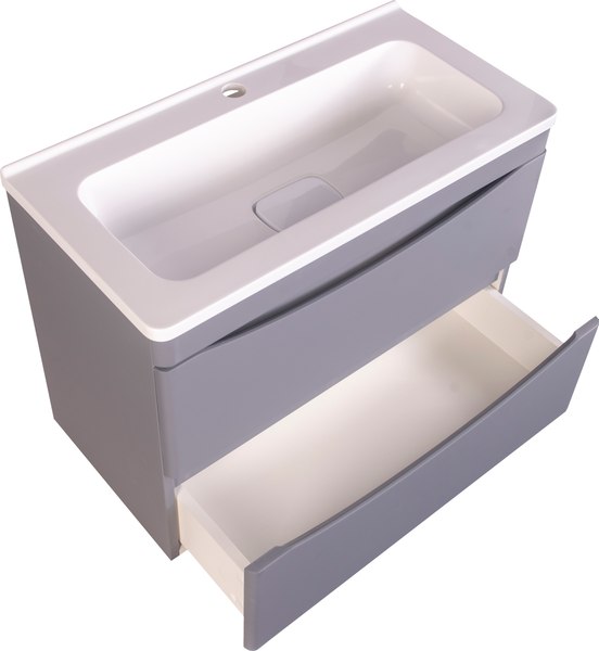 Тумба под умывальник Symbolite Бергамо мини 70 Люкс Plus 2 ящика