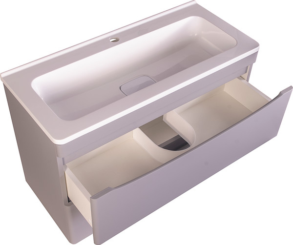 Тумба под умывальник Symbolite Бергамо мини 80 Люкс Plus 2 ящика