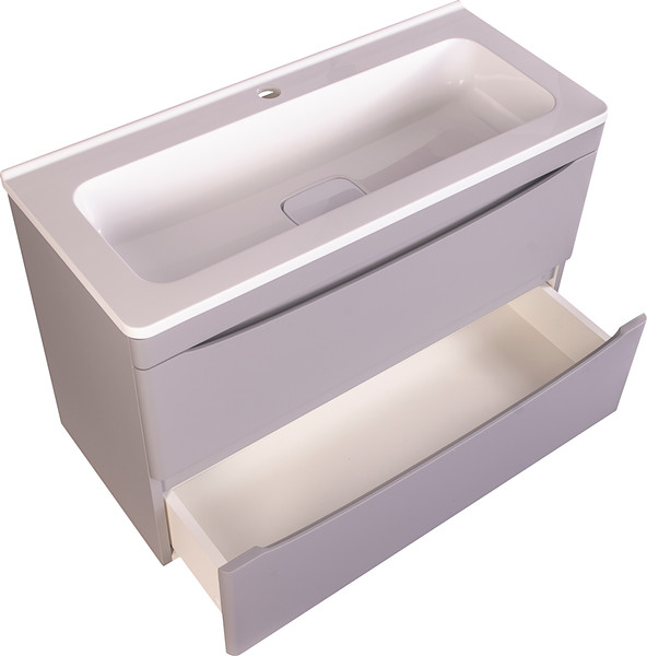 Тумба под умывальник Symbolite Бергамо мини 80 Люкс Plus 2 ящика