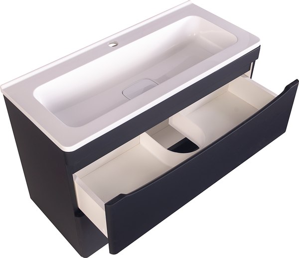 Тумба под умывальник Symbolite Бергамо мини 80 Люкс Plus 2 ящика