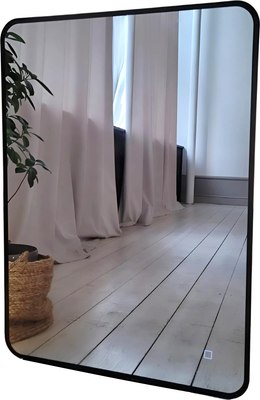 Зеркало Emze Smartphone 50х70 / LED.UV.SMART.50.70.CHE.4K - фото