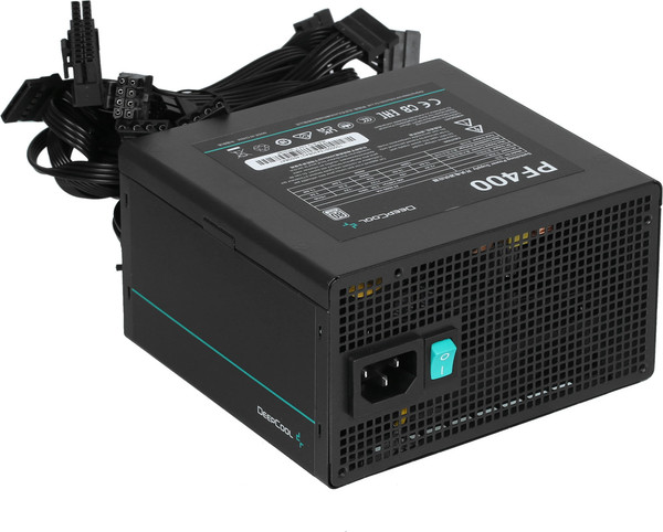 Блок питания для компьютера Deepcool GameStorm PF400 400W Black (R-PF400D-HA0B-WDEU) - фото