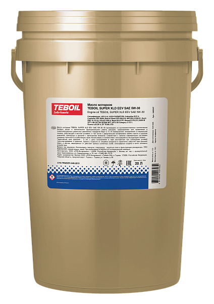 Моторное масло Teboil Super XLD EEV 5W30 / 3465187 - фото