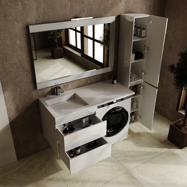 Тумба под умывальник Symbolite Даллас Леон 120 Люкс Plus