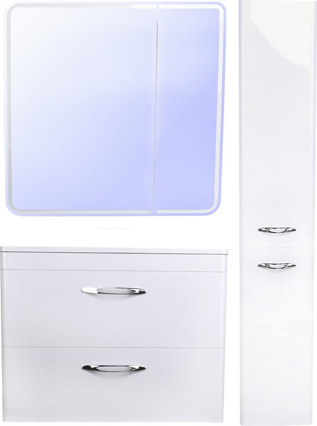 Тумба под умывальник Symbolite Каре 80 Люкс Plus 2 ящика