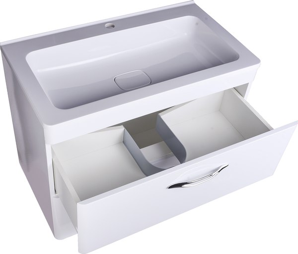 Тумба под умывальник Symbolite Каре 80 Люкс Plus 2 ящика